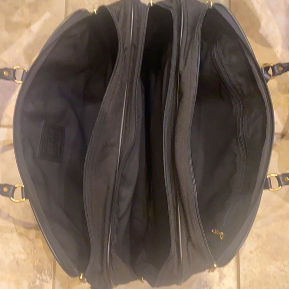 Vintage Y2K Coach canvas & leather large messenger Briefcase - Picture 6 of 8